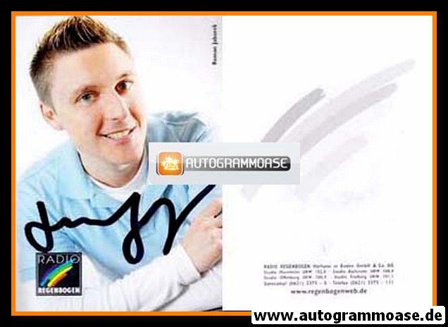Autogramm Radio | Regenbogen | Roman JABUREK | 2010er (Portrait Color)