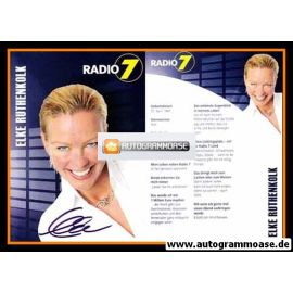 Autogramm Radio | Radio 7 | Elke RUTHENKOLK | 2000er (Portrait Color) 1