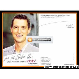 Autogramm TV | RBB | Christian DEXNE | 2010er "Sportsplatz Extra"