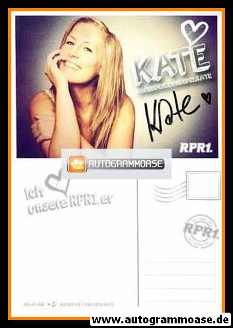 Autogramm Radio | RPR1. | Kate MENZYK | 2010er (Portrait quer)