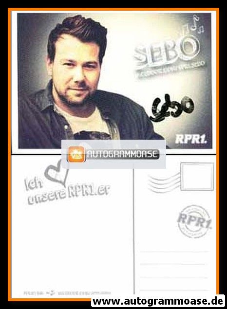 Autogramm Radio | RPR1. | SEBO | 2010er (Portrait quer)