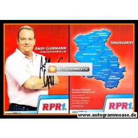 Autogramm Radio | RPR1. | Andy CLORMANN | 2010er (Portrait rot)