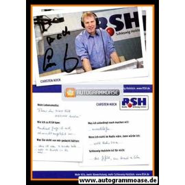 Autogramm Radio | R.SH | Carsten KOCK | 2010er (Portrait Color)