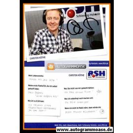 Autogramm Radio | R.SH | Carsten KÖTHE | 2010er (Portrait Color)