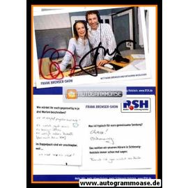 Autogramme Radio | R.SH | Frank BREMSER + Katharina NICOLAISEN | 2010er (Portrait Color)