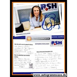 Autogramm Radio | R.SH | Katharina NICOLAISEN | 2010er (Portrait Color)