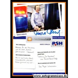 Autogramm Radio | R.SH | Marco CHWALEK | 2010er (Portrait Color)