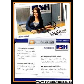 Autogramm Radio | R.SH | Maureen SEPKE | 2010er (Portrait Color)