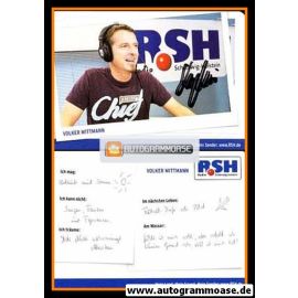 Autogramm Radio | R.SH | Volker MITTMANN | 2010er (Portrait Color)