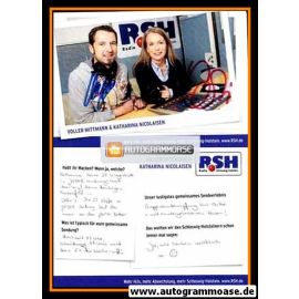 Autogramme Radio | R.SH | Volker MITTMANN + Katharina NICOLAISEN | 2010er (Portrait Color)