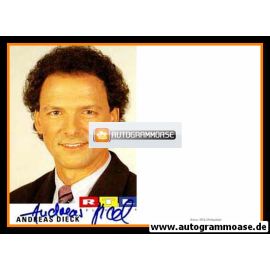 Autogramm TV | RTL | Andreas DIECK | 1990er (Portrait Color)