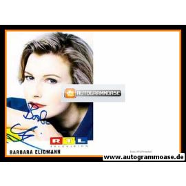 Autogramm TV | RTL | Barbara ELIGMANN | 1990er (Portrait Color) 1