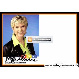 Autogramm TV | RTL | Birgit LECHTERMANN | 1990er (Portrait Color)