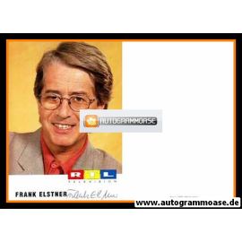 Autogramm TV | RTL | Frank ELSTNER | 1990er (Portrait Color) Trümp