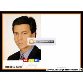 Autogramm TV | RTL | Michael KARR | 1990er (Portrait Color)