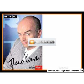 Autogramm TV | RTL | Theo WEST | 2000er (Portrait Color)