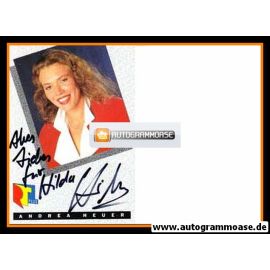Autogramm TV | RTL | Andrea HEUER | 1980er (Portrait Color)