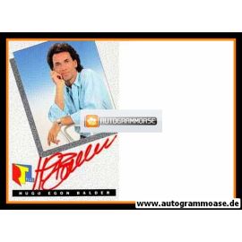 Autogramm TV | RTL | Hugo Egon BALDER | 1980er (Portrait Color)
