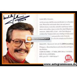 Autogramm Radio | RTL Luxemburg | Jochen PÜTZENBACHER | 1980er (Portrait Color)