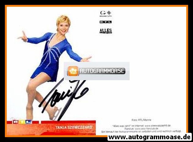 Autogramm TV | RTL | Tanja SZEWCZENKO | 2010er "Alles Was Zählt" (Menne)