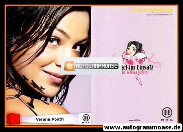 Autogramm TV | RTL2 | Verona POOTH | 2000er "Engel Im Einsatz"