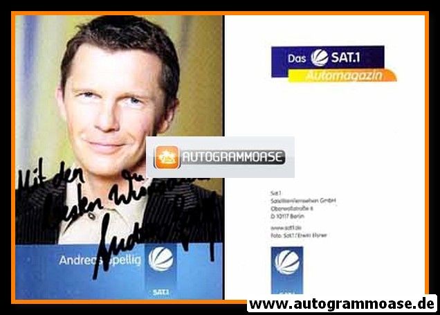 Autogramm TV | SAT1 | Andreas SPELLIG | 2000er "Automagazin"