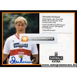 Autogramm Fussball | VfB Stuttgart | 1986 | Alexander STREHMEL
