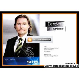 Autogramm TV | SAT1 | Ingo LENSSEN | 2000er "Lenssen & Partner" (Portrait Color Rauner)