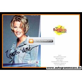 Autogramm TV | SAT1 | Jessica WINTER | 2000er "SAT1 Frühstücksfernsehen"