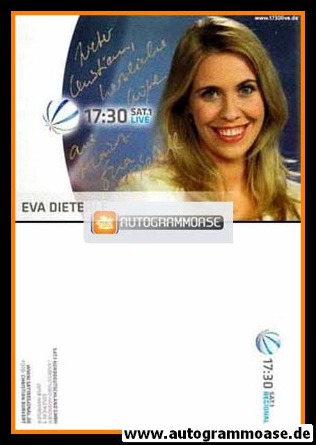 Autogramm TV | SAT1 | Eva DIETERLE | 2010er "17:30 Live"