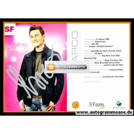 Autogramm TV | SF | Marco LAZZARO | 2000er Druck "MusicStar"