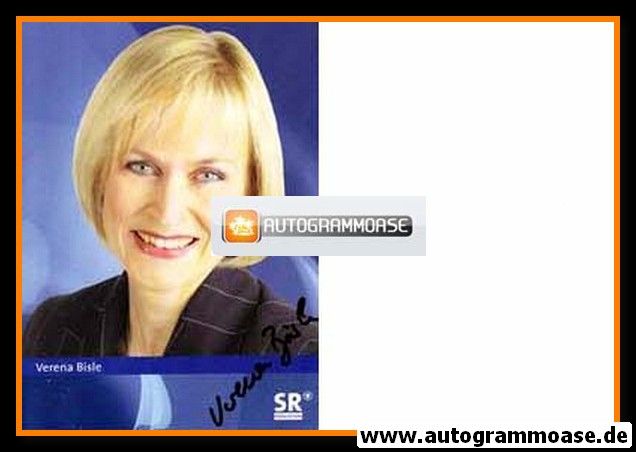 Autogramm TV | SR | Verena BISLE | 2000er (Portrait Color)