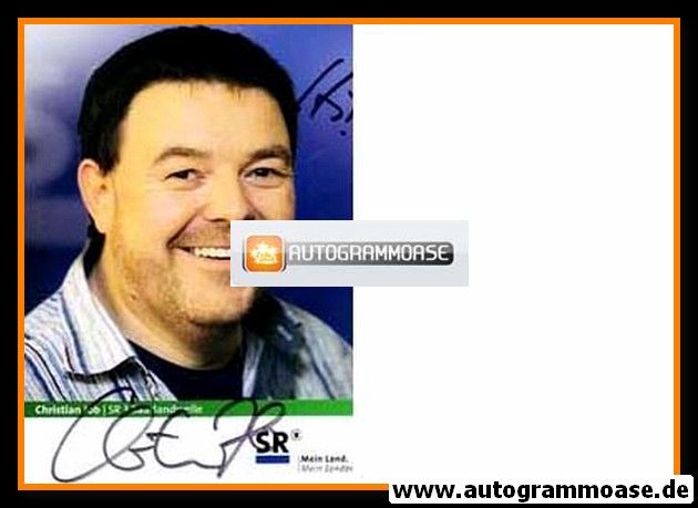 Autogramm Radio | SR3 Saarlandwelle | Christian JOB | 2000er (Portrait Color) 2
