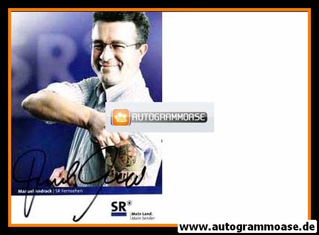 Autogramm TV | SR | Manuel ANDRACK | 2000er (Portrait Color)