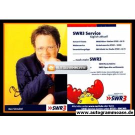 Autogramm Radio | SWR3 | Ben STREUBEL | 2000er (Portrait Color)