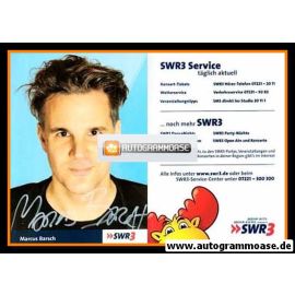 Autogramm Radio | SWR3 | Marcus BARSCH | 2000er (Portrait Color)