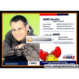 Autogramm Radio | SWR3 | Michael REUFSTECK | 2000er (Portrait Color)