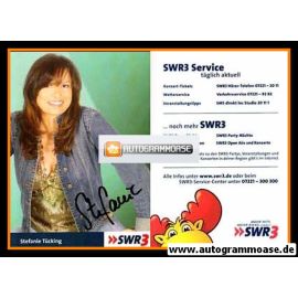 Autogramm Radio / TV | SWR3 | Stefanie TÜCKING | 2000er (Portrait Color)