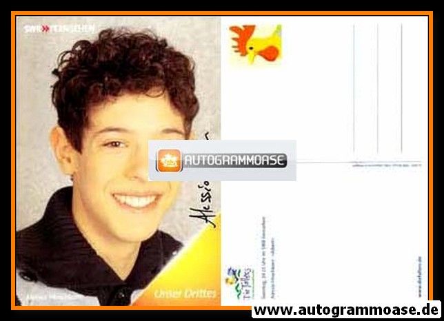 Autogramm TV | SWR | Alessio HIRSCHKORN | 2007 "Die Fallers" (Schweigert)