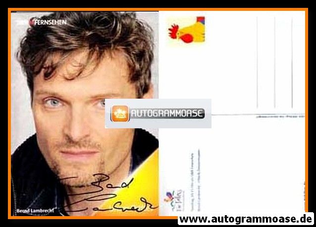 Autogramm TV | SWR | Bernd LAMBRECHT | 2000er "Die Fallers"