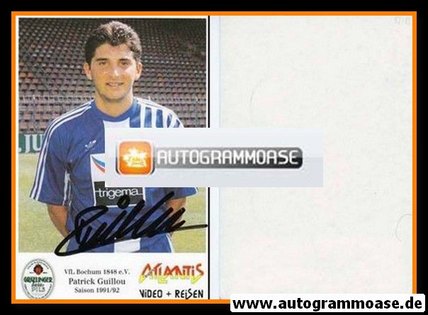Autogramm Fussball | VfL Bochum | 1991 Atlantis | Patrick GUILLOU