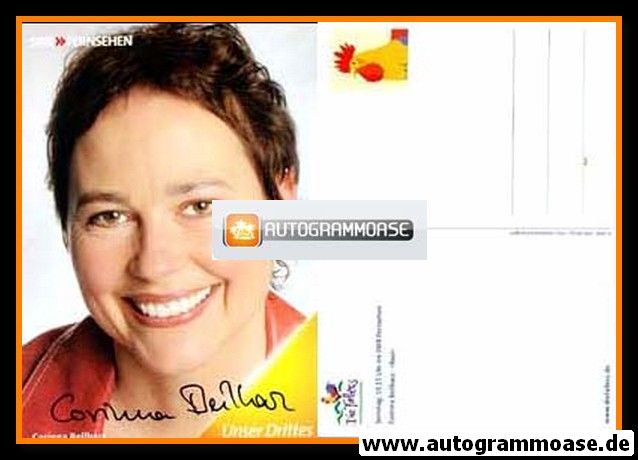 Autogramm TV | SWR | Corinna BEILHARZ | 2000er "Die Fallers" 