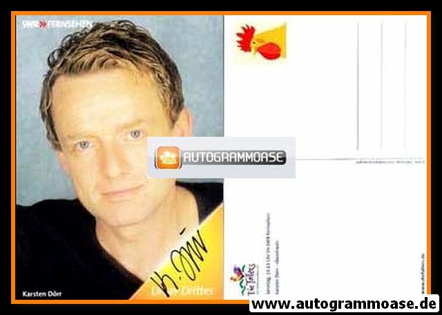 Autogramm TV | SWR | Karsten DÖRR | 2000er "Die Fallers" 