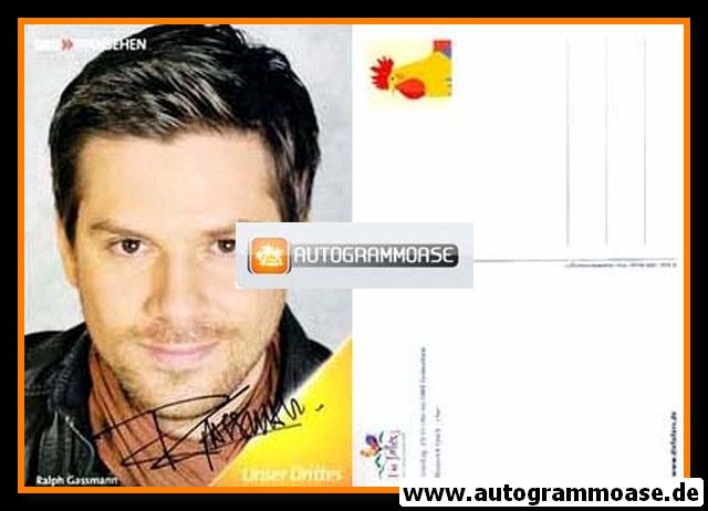 Autogramm TV | SWR | Ralph GASSMANN | 2000er "Die Fallers" 