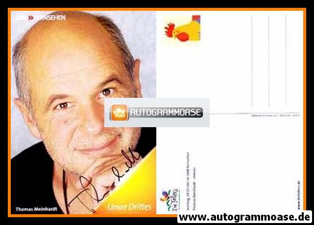 Autogramm TV | SWR | Thomas MEINHARDT | 2000er "Die Fallers" 