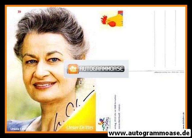 Autogramm TV | SWR | Ursula CANTIENI | 2008 "Die Fallers" (Schweigert)