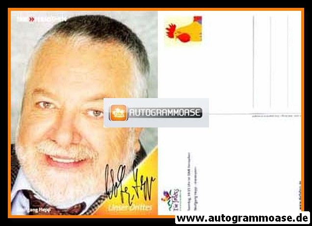 Autogramm TV | SWR | Wolfgang HEPP | 2000er "Die Fallers" 