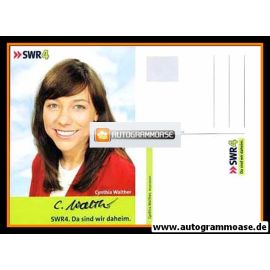 Autogramm Radio | SWR4 | Cynthia WALTHER | 2000er (Portrait Color)