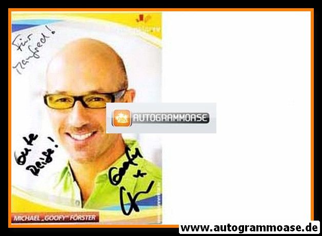 Autogramm TV | 9Live | Michael FÖRSTER | 2000er "Sonnenklar TV" 1