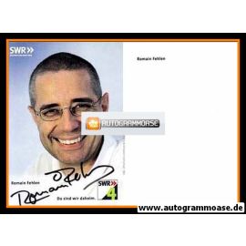 Autogramm Radio | SWR4 | Romain FEHLEN | 2000er (Portrait Color) 2